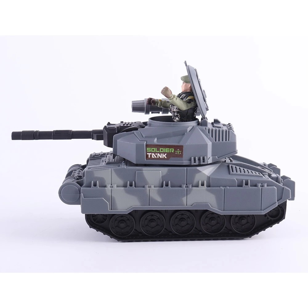 Okiedog Military Set Truck Tank Helicopter - Mainan Tank Besar & Helikopter