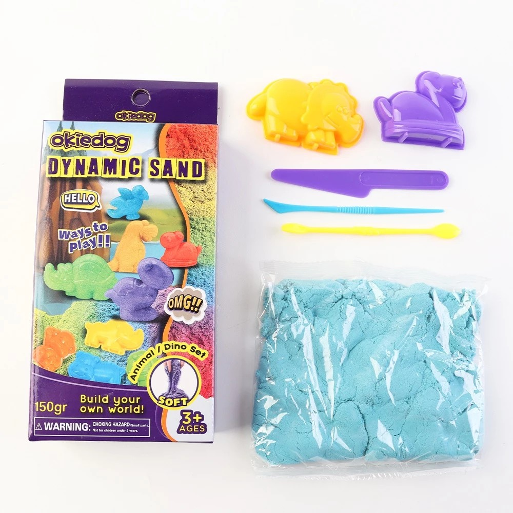 Okiedog Dynamic sand (150g) - Mainan Pasir Anak Premium