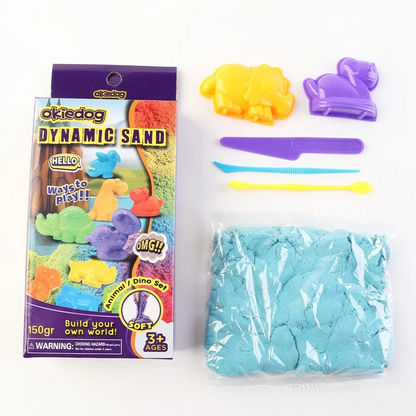 Okiedog Dynamic sand (150g) - Mainan Pasir Anak Premium