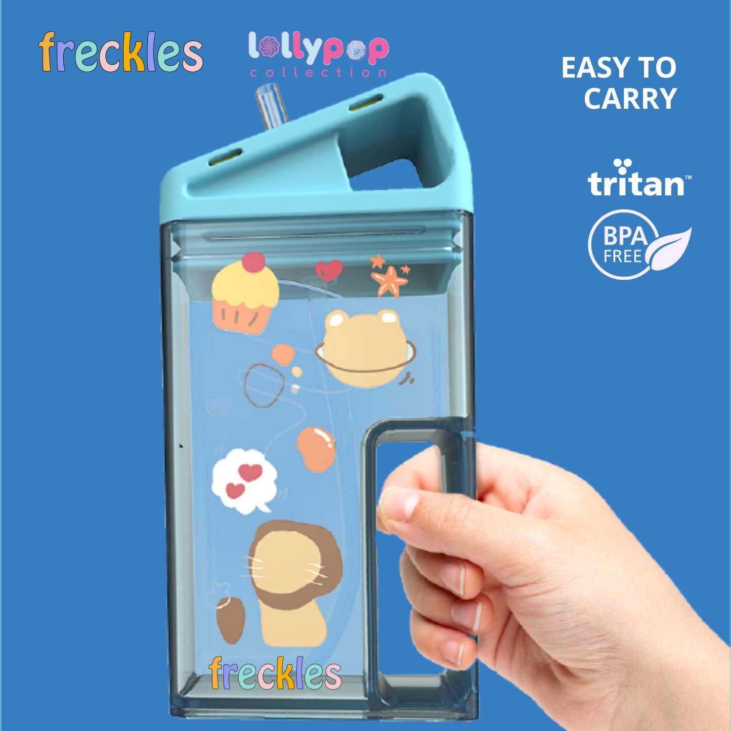 Freckles Lollypop Collection Bottle and Lunch Box