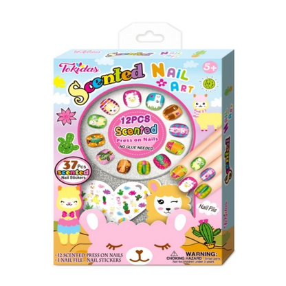 Tokidas Nail Art Collection - Mainan Aksesoris Kuku Palsu Anak