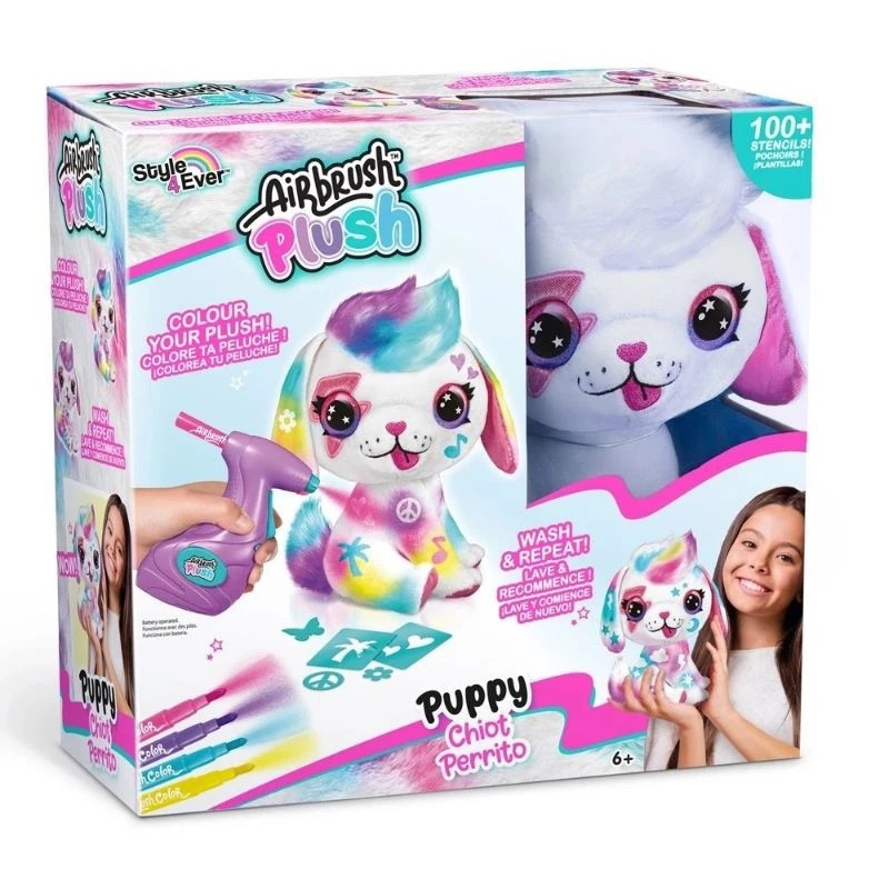 Canal Toys Airbrush Plush Puppy - Mainan Mewarnai Boneka