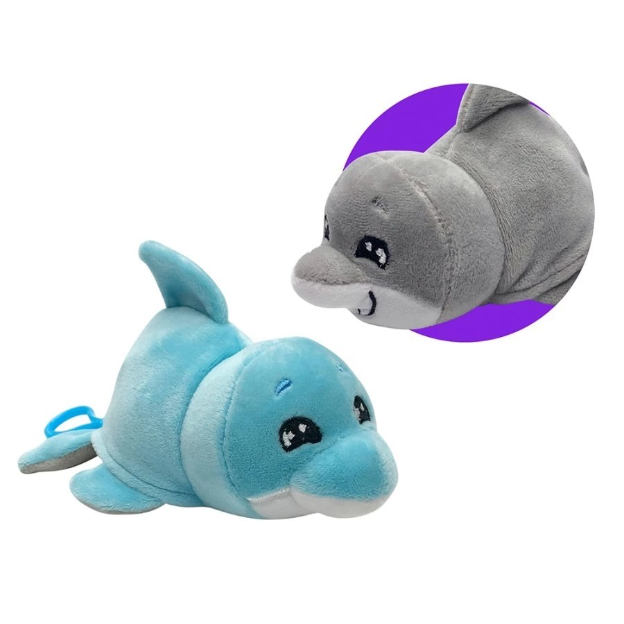FlipaZoo 5in Mini Plush Mushmillows Asst of UP to 12 Styles - Surprise Toys Boneka Karakter Anak