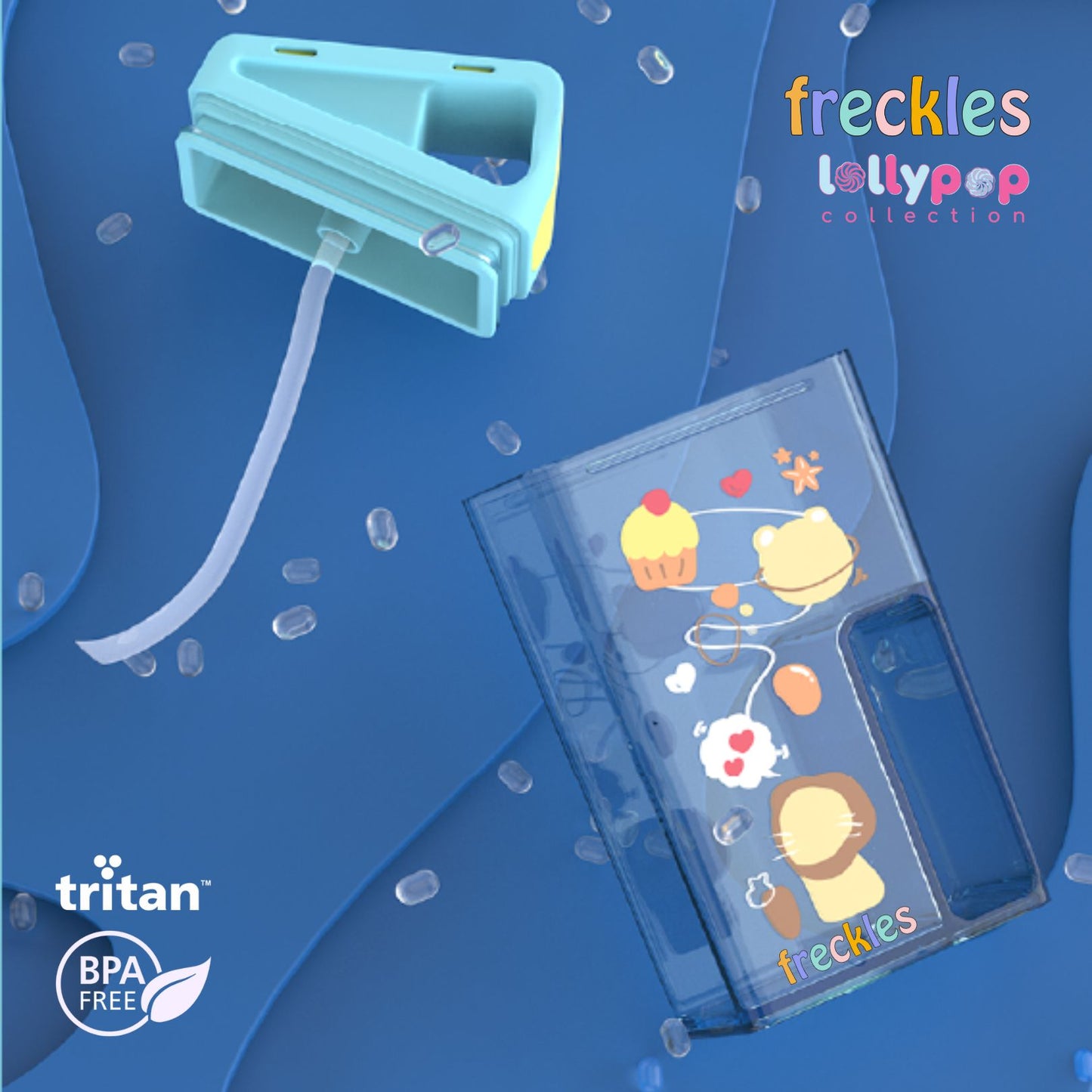 Freckles Lollypop Collection Bottle and Lunch Box