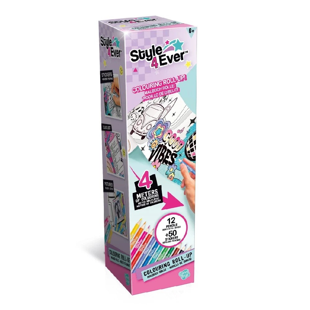 Canal Toys Coloring Roll Up - Mainan Mewarnai Boneka