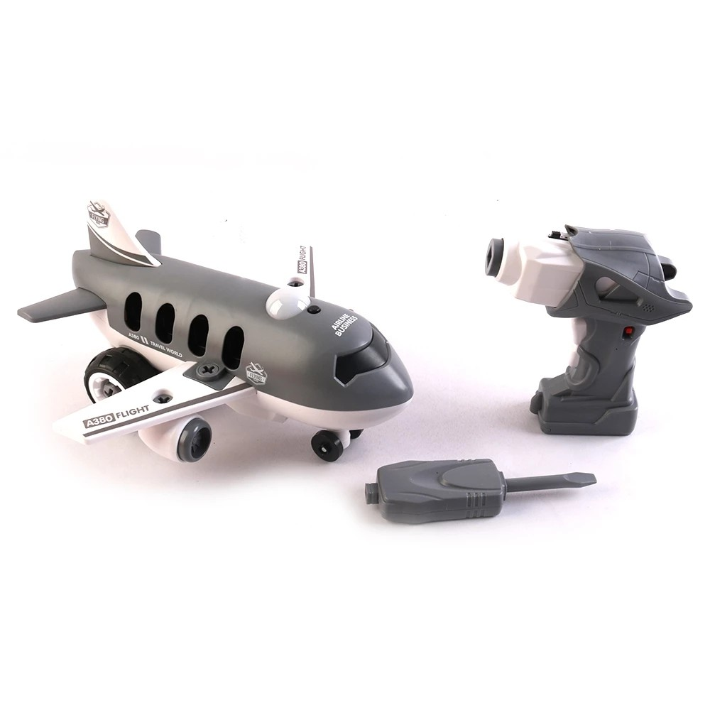 Okiedog DIY RC Plane Light - Mainan Remote Control Pesawat Anak