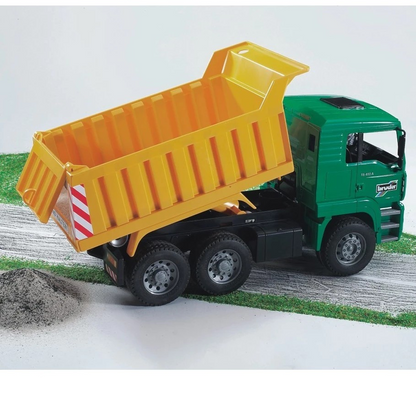 Bruder 2765 MAN TGA Tip Up - Mainan Miniatur Truk Pengangkut Pasir