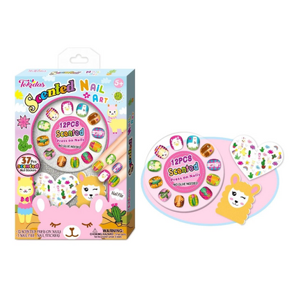 Tokidas Nail Art Collection - Mainan Aksesoris Kuku Palsu Anak