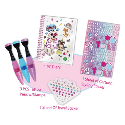 Tokidas Notebook Secret Journal Set (Medium Size) - Buku Catatan Aesthetic Diary/Buku Tulis Sekolah Anak