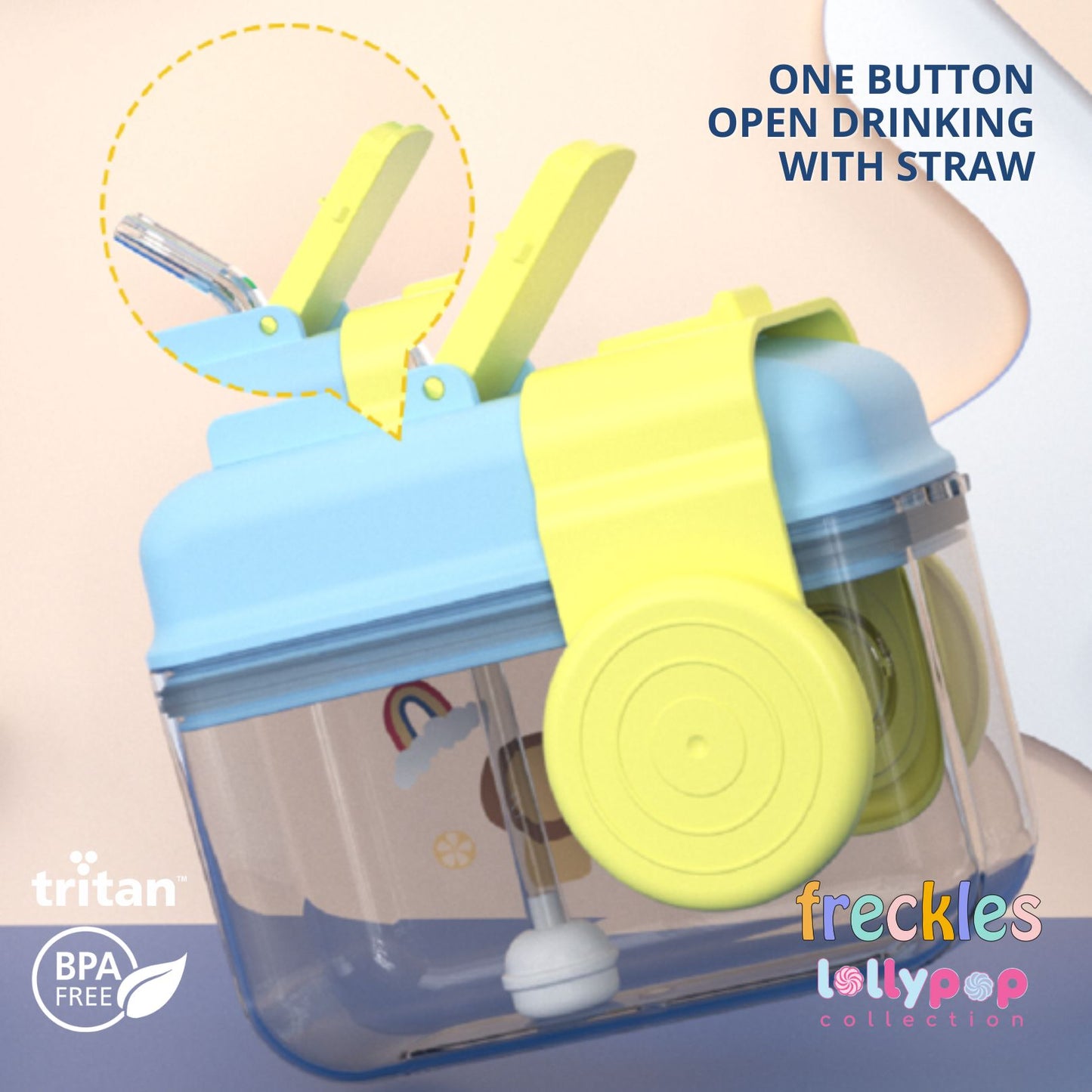 Freckles Lollypop Collection Bottle and Lunch Box