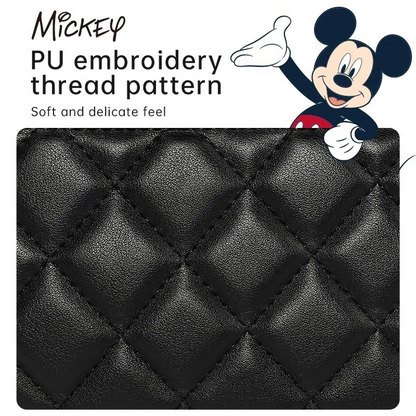 Mesuca Mickey Grid Chain Shoulder Bags - Tas Selempang Disney Premium