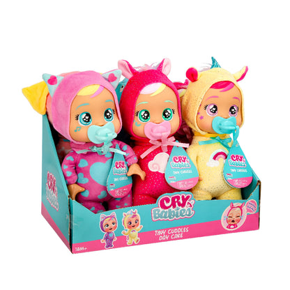 IMC Cry Babies Tiny Cuddle Day Care - Mainan Boneka Bayi Menangis