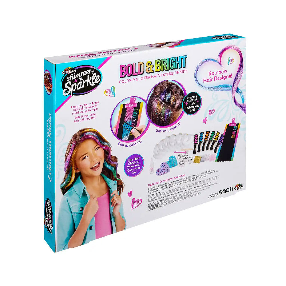 Shimmer 'n Sparkle FX Hair Extensions - Deluxe Value set