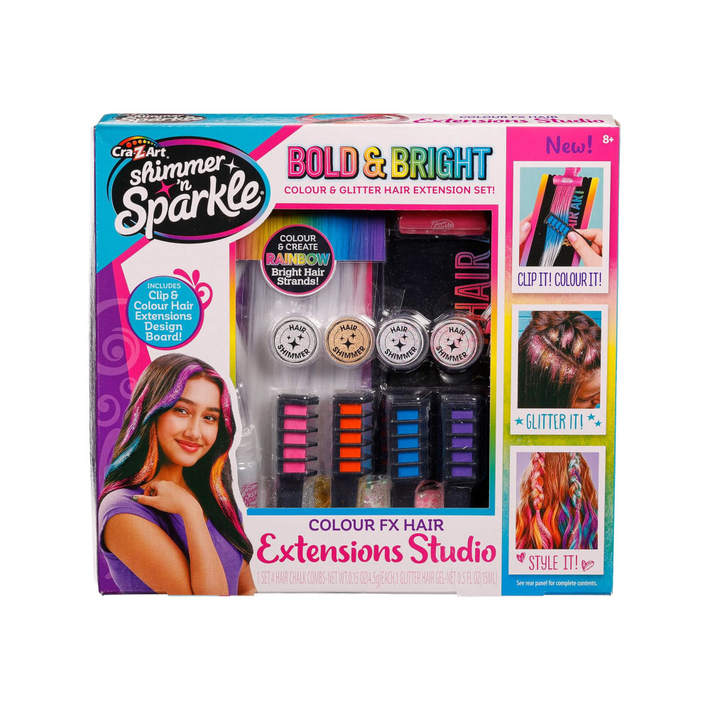 Shimmer 'n Sparkle Color FX Hair Extension Studio