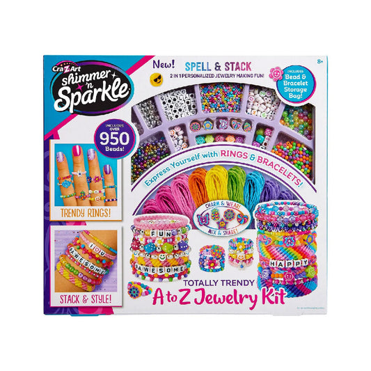 Shimmer 'N Sparkle Totally Trendy A-Z Jewelry Kit