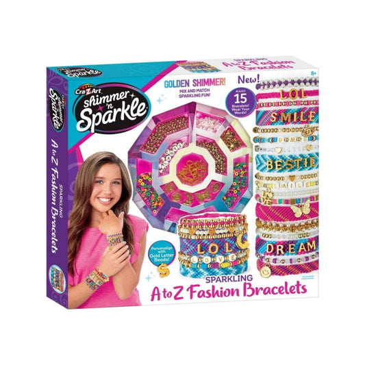 Shimmer 'n Sparkle Sparkling A-Z Fashion Bracelets