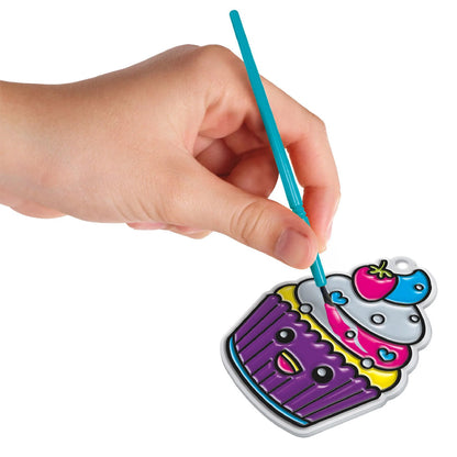 Shimmer 'n Sparkle Color It Cute Window Art - Pegged item