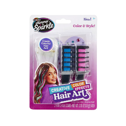 Shimmer 'n Sparkle Color Effects Hair Art - Pegged item
