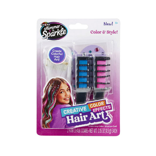 Shimmer 'n Sparkle Color Effects Hair Art - Pegged item