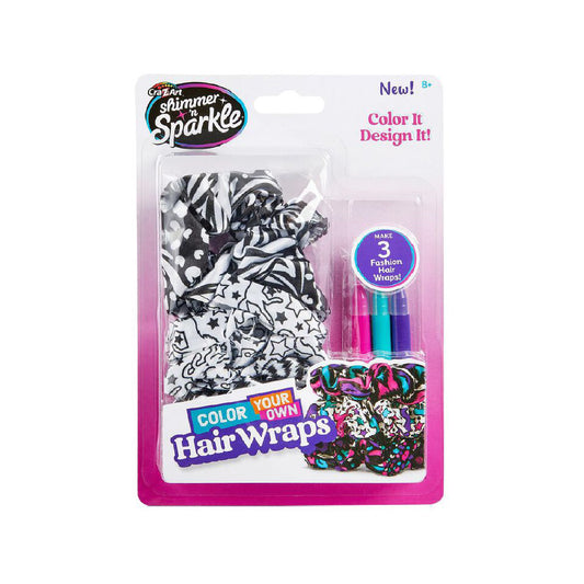 Shimmer 'n Sparkle Color Your Own Hair Wraps - Pegged item