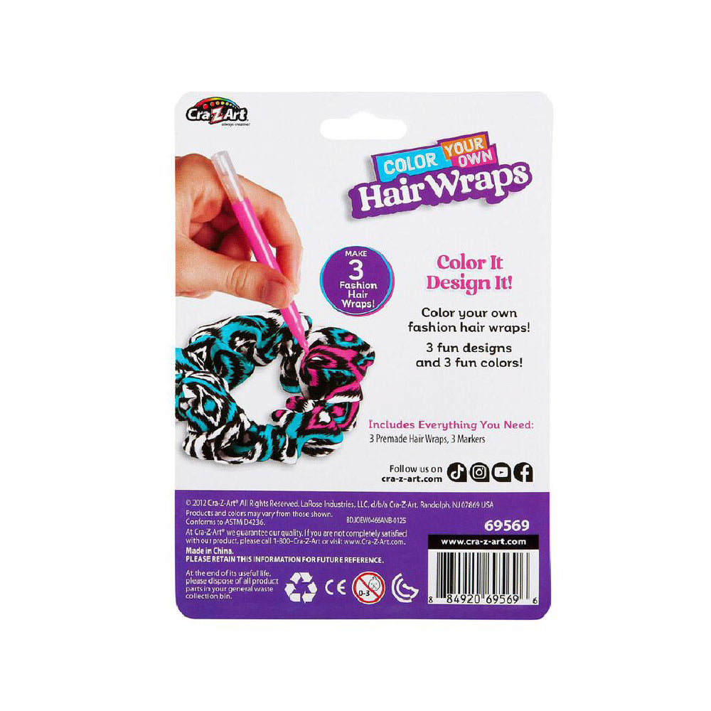 Shimmer 'n Sparkle Color Your Own Hair Wraps - Pegged item