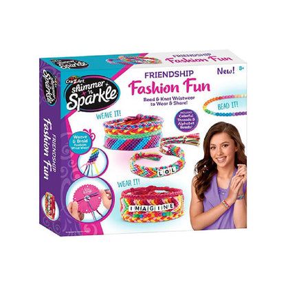 Shimmer 'n Sparkle A - Z Fashion Bead Bracelet - Small Box