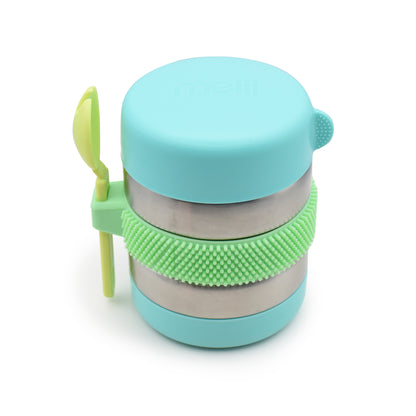 Melii Baby Insulated Fidget Food Jar - Wadah makanan stainless steel tahan panas dan dingin