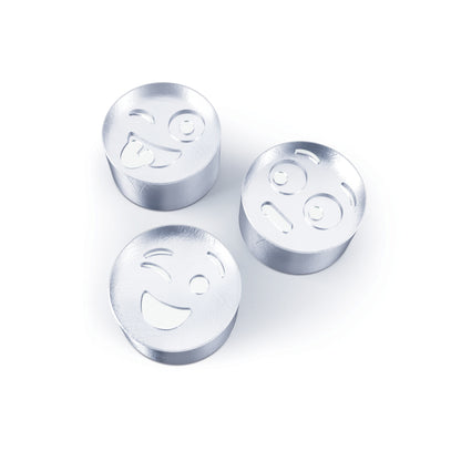 Zoku Cool Moji Ice Tray  - Cetakan Es batu Karakter / Cetakan Es Krim Bentuk Ekspresi Wajah emoticon / Cetakan Es Krim Silicone