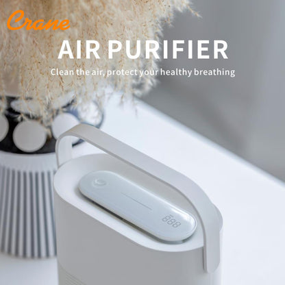 Crane Rechargeable Portable Air Purifier with Electronic Filter - Pembersih udara