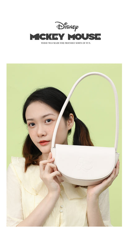 Mesuca Mickey Shoulder Bag White - Tas Selempang Disney Premium