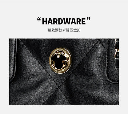 Mesuca Minnie Quilted Chain Shoulder Bag - Tas Selempang Disney Premium