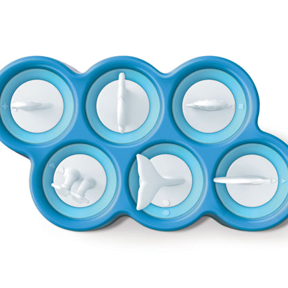 Zoku Fish Ice Pop Mold  - Cetakan Es Krim Karakter, Cetakan Es Krim Bentuk Ikan, Cetakan Es Krim Silicon