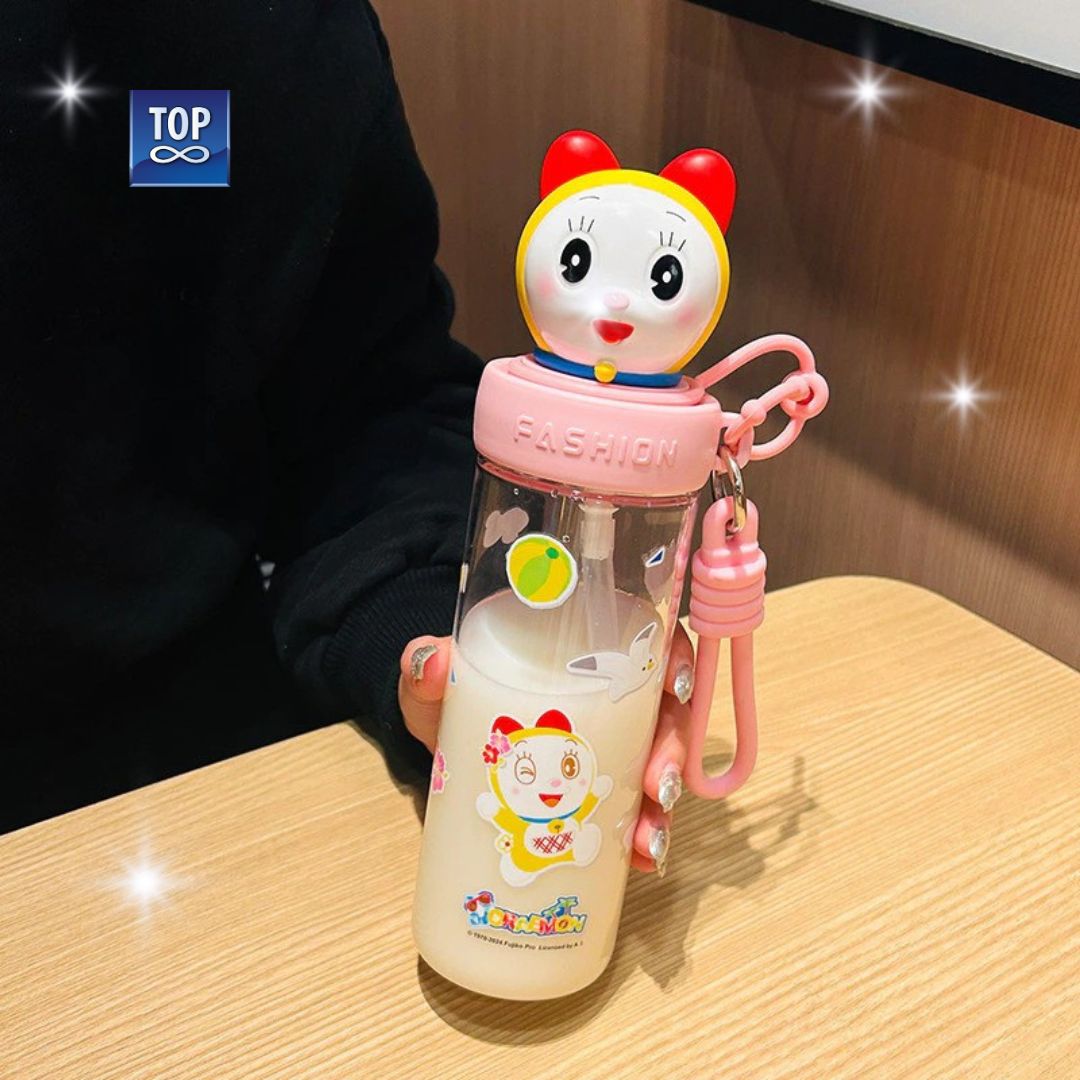 Doraemon 3D Character Tritan Bottle 510ml - Botol Minum Doraemon DL10017