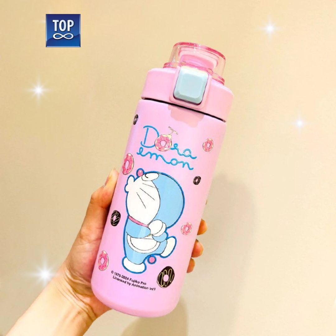 Doraemon Thermos Stainless Steel Bottle 540ml - Botol Minum Doraemon DL10001