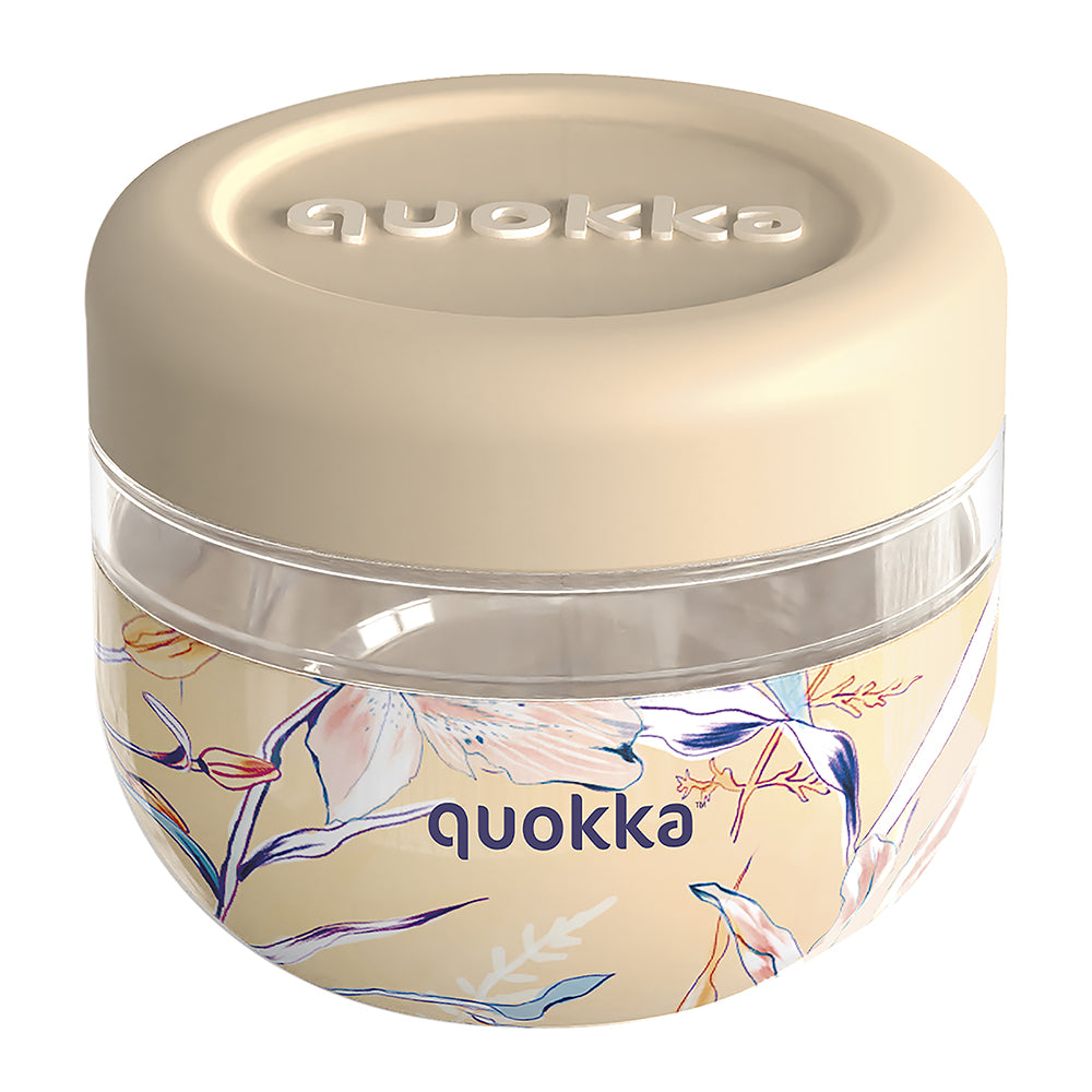 Quokka Ms Food Jar With Silicone Cover Bubble 500ml - Mangkuk Snack Anak