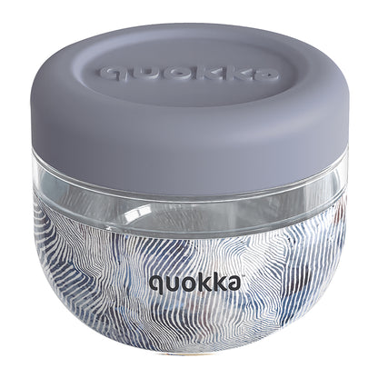 Quokka Ms Food Jar With Silicone Cover Bubble 500ml - Mangkuk Snack Anak