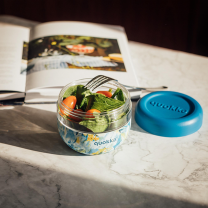 Quokka Ms Food Jar With Silicone Cover Bubble 770ml - Mangkuk Snack Anak