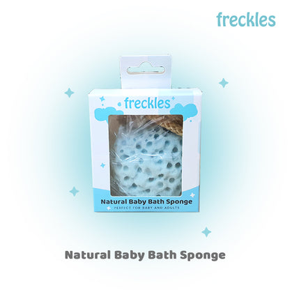 Freckles Natural Baby Bath Sponge