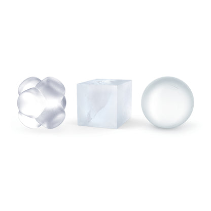 Zoku Mixology Ice Set/3 - Cetakan Es Batu Unik / Cetakan Es Batu Silicon / Cetakan Es Batu Kotak Persegi / Bulat