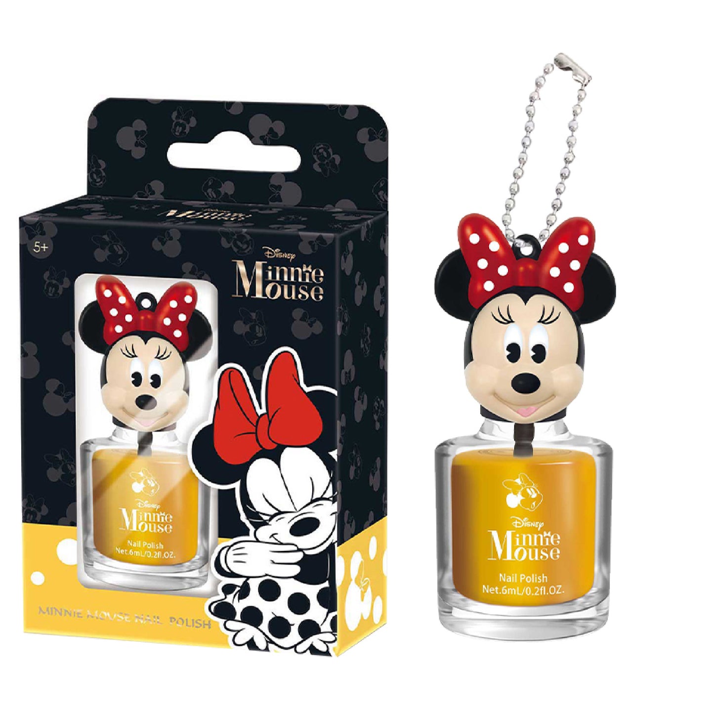 Disney Minnie Mouse Nail Polish Peel Off - Kutek Peel OFF Anak BPOM