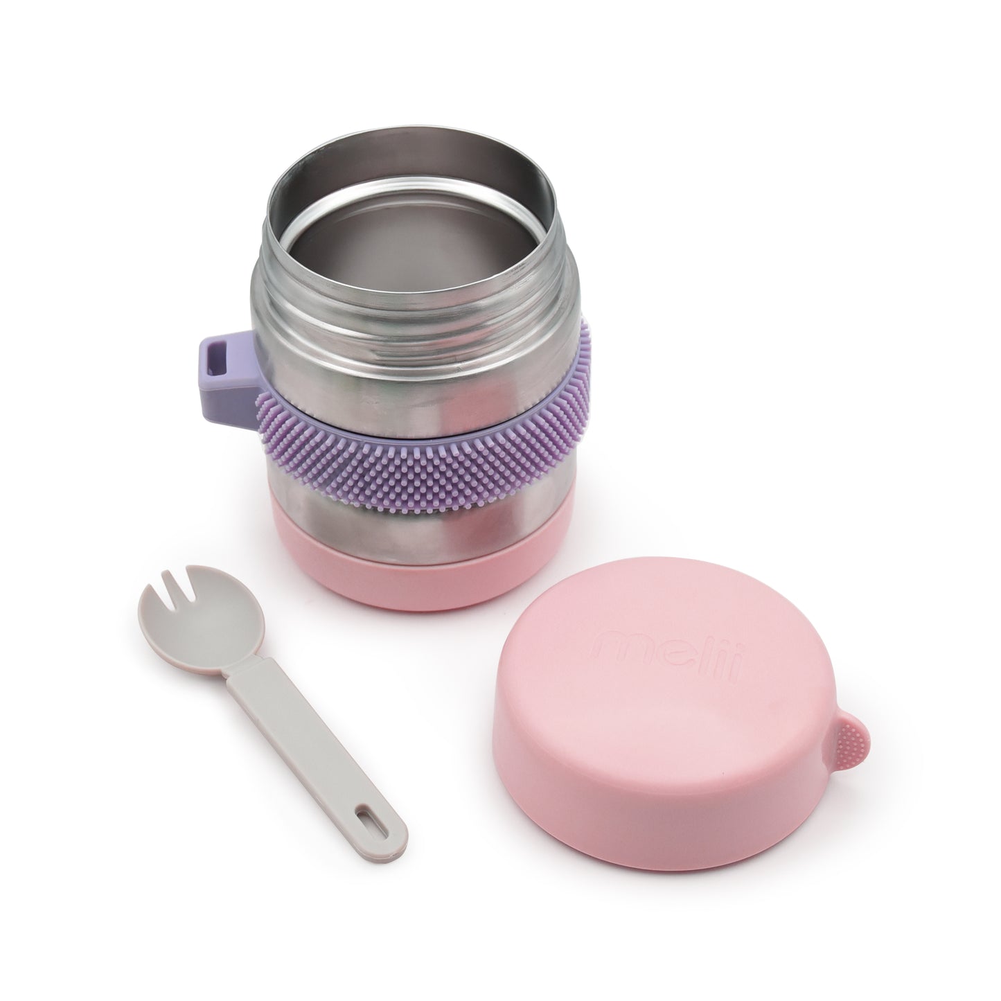 Melii Baby Insulated Fidget Food Jar - Wadah makanan stainless steel tahan panas dan dingin