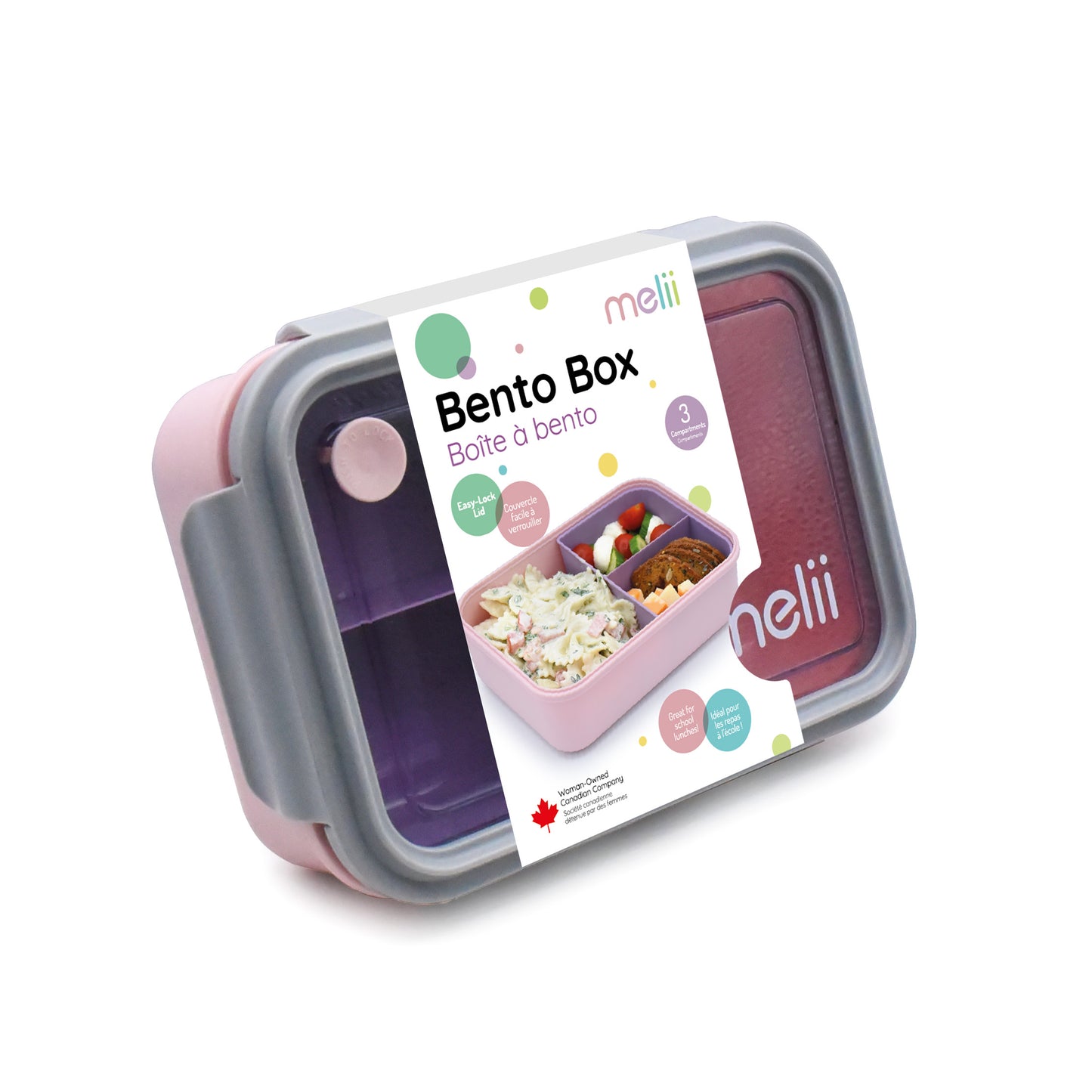 Melii Baby Bento Box with Removable Compartments 880 ml & 1250 ml- Tempat makan anak