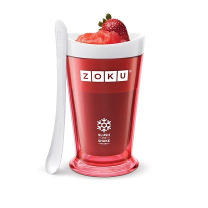 Zoku Slush/Shake Maker - Alat Pembuat Es Krim Instant, Alat Pembuat Es Serut Instant