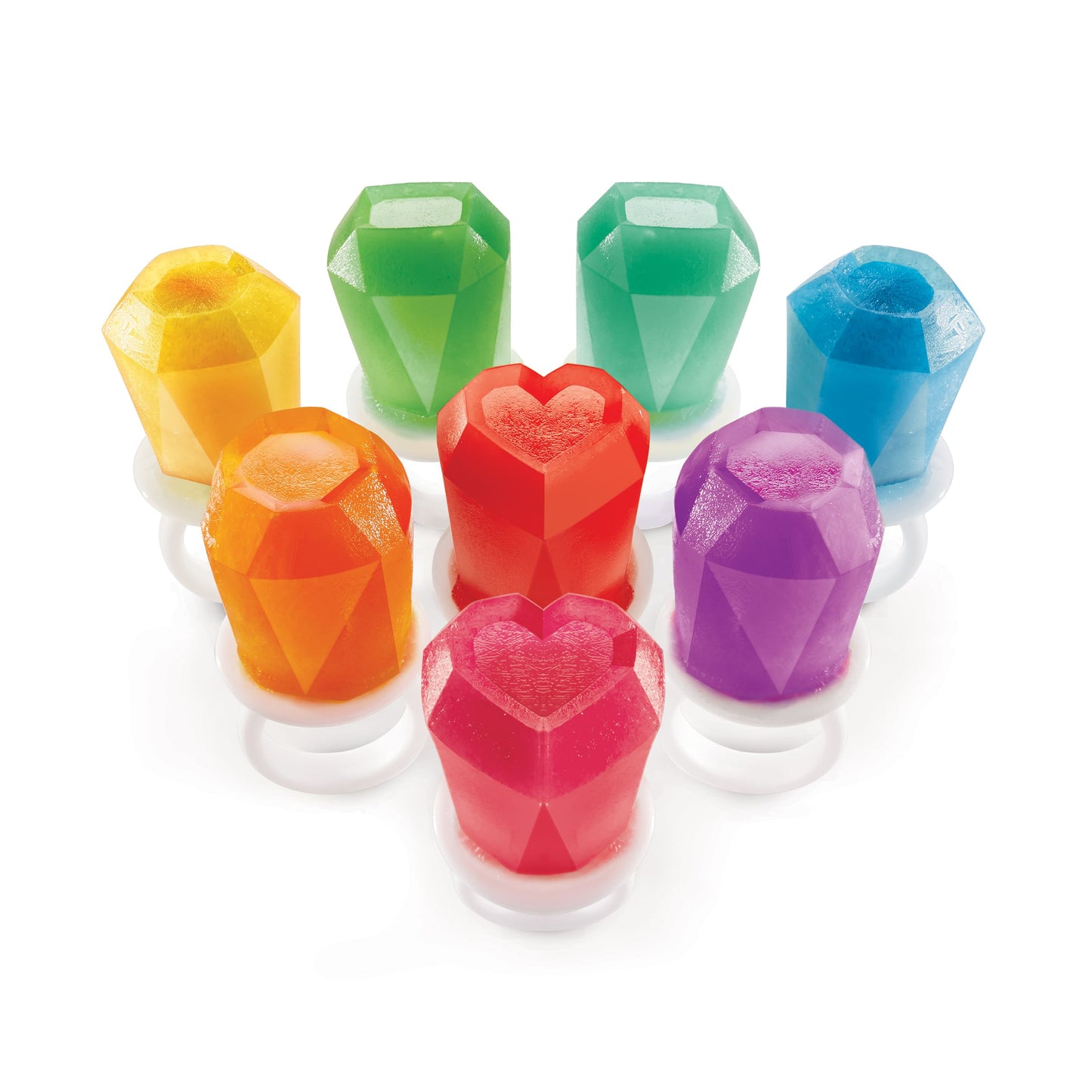 Zoku Ring Pop Molds  - Cetakan Es Krim Karakter, Cetakan Es Krim Bentuk Cincin, Cetakan Es Krim Silicon