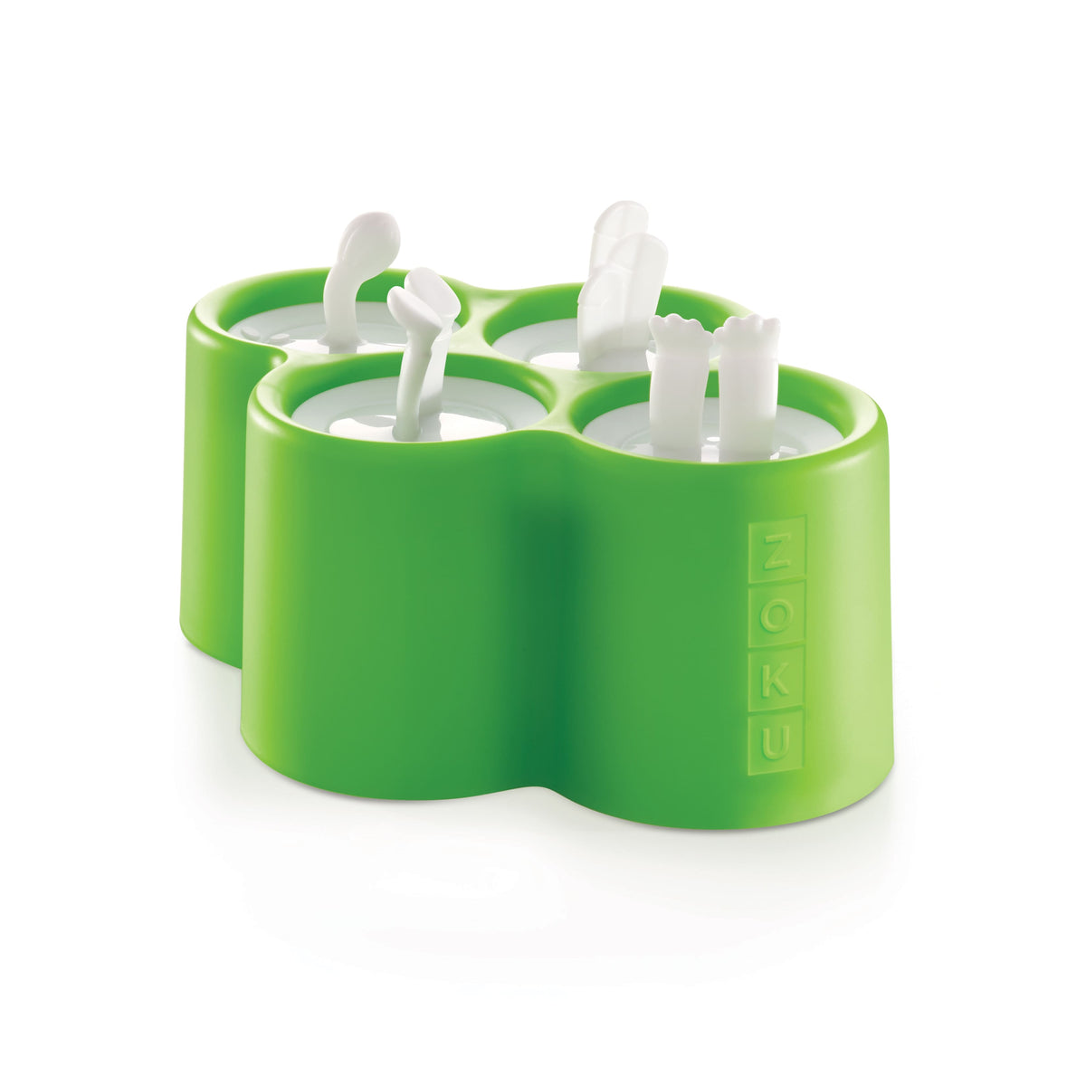 Zoku Safari Pop Mold (4 pop)  - Cetakan Es Krim Karakter / Cetakan Es Krim Bentuk Hewan / Cetakan Es Krim Silicon