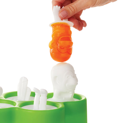 Zoku Safari Pop Mold (4 pop)  - Cetakan Es Krim Karakter / Cetakan Es Krim Bentuk Hewan / Cetakan Es Krim Silicon