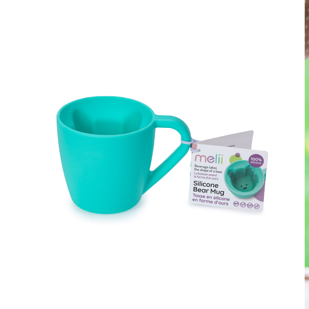 Melii Baby Silicone Bear Mug - Gelas silikon anak