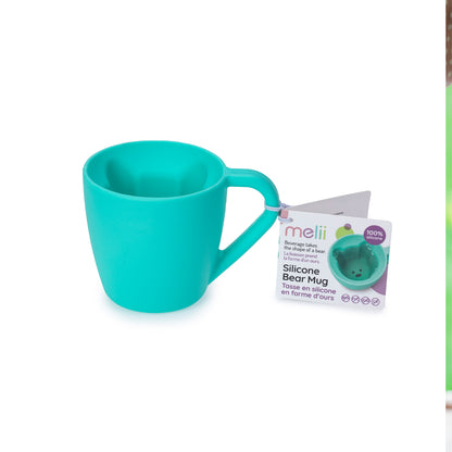 Melii Baby Silicone Bear Mug - Gelas silikon anak