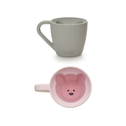 Melii Baby Silicone Bear Mug - Gelas silikon anak