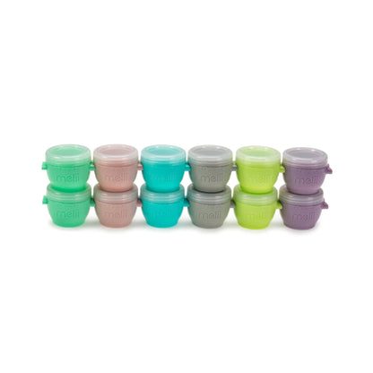 Melii Baby Snap & Go Pods - Wadah makan silikon